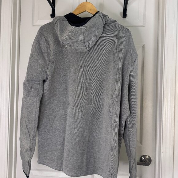 C9 by Champion Heather Grey Zip-up Cotton/Synthetic Hoodie + Added Features, XL - Picture 3 of 4